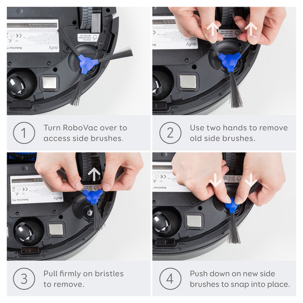 Фото - Набір щіток для пилососа Anker Eufy RoboVac Replacement Kit + фільтр (x3)