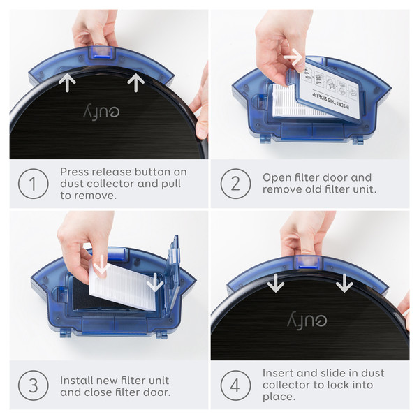 Фото - Набір щіток для пилососа Anker Eufy RoboVac Replacement Kit + фільтр (x3)