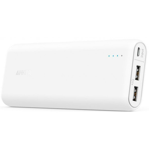 Фото - Батарея мобільна Anker PowerCore 20100mAh V3 White (A1271H22) Фото - Батарея мобільна Anker PowerCore 20100mAh V3 White (A1271H22)