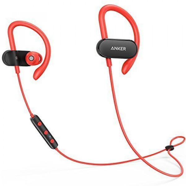 Фото - Наушники вкладыши беспроводные Anker SoundBuds Curve Black/Red (A3263HL1)