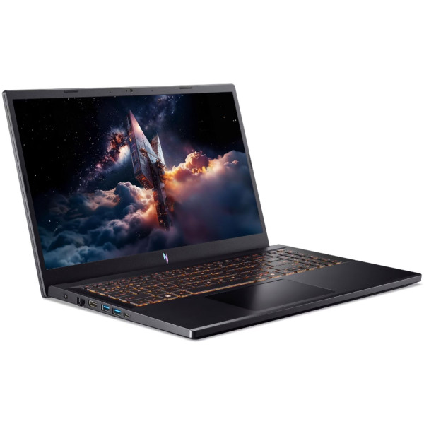 Фото - Уценка - Ноутбук игровой Acer Nitro V 15 ANV15-52-529K (NH.QZ7EU.00E) Obsidian Black