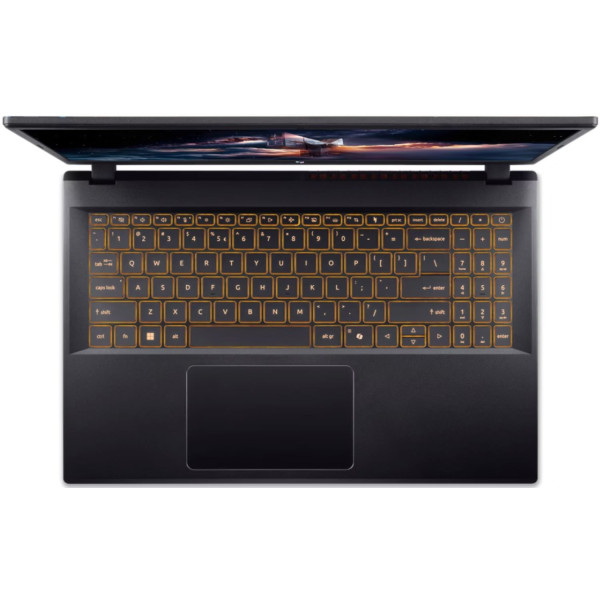 Фото - Уценка - Ноутбук игровой Acer Nitro V 15 ANV15-52-529K (NH.QZ7EU.00E) Obsidian Black
