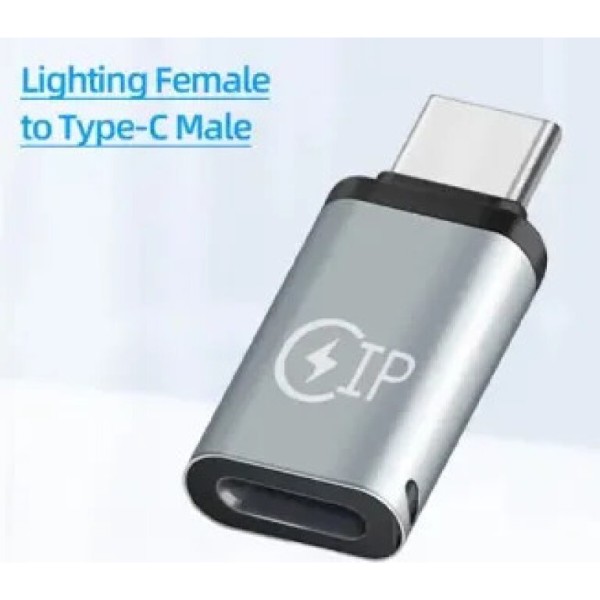 Фото - Перехідник XOKO AC-027 Lightning -Type-C Gray (XK-AC-027)