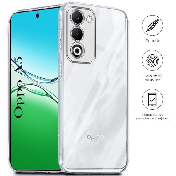 Фото - Чехол для смартфона BeCover for Oppo A5 2025 4G/5G Transparancy (713882)