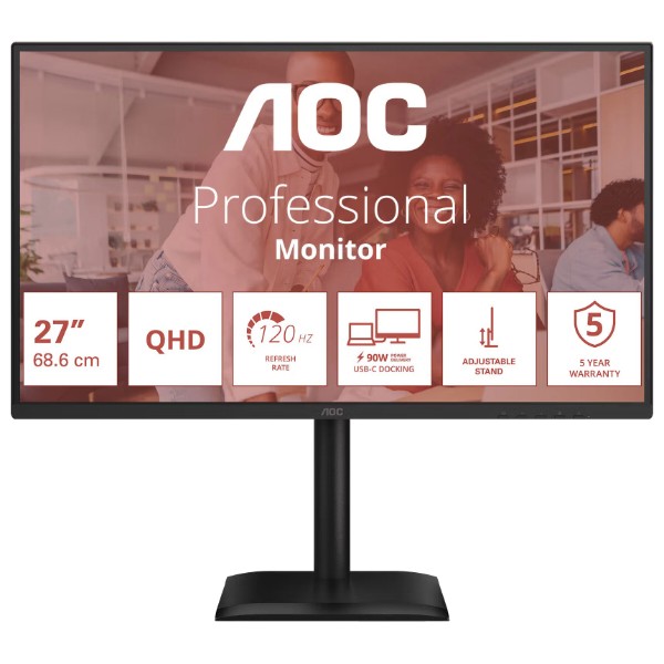 Фото - Монитор AOC Q27E4CV