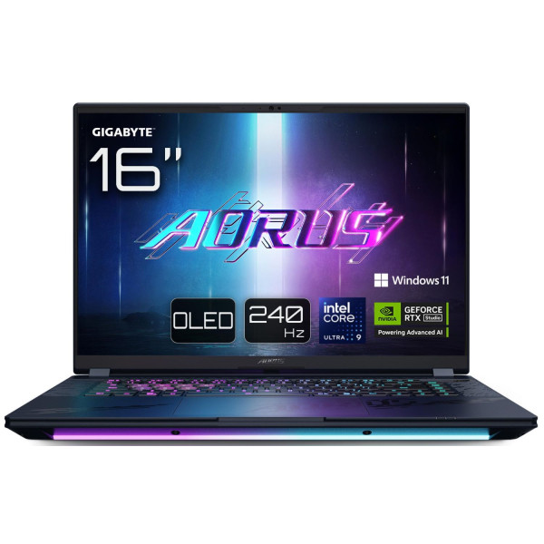 Фото - Ноутбук игровой Gigabyte Master 16 (AORUS_16_BYHC5UAE65SP) Black