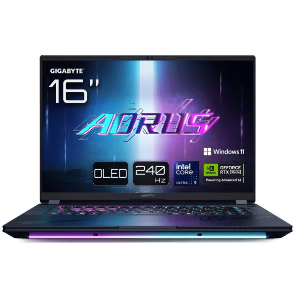 Фото - Ноутбук игровой Gigabyte AORUS MASTER 16 BZH (AORUS_16BZHC6UAE65SP) Black