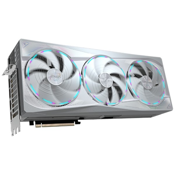 Фото - Видеокарта Gigabyte GeForce RTX 5090 32GB GDDR7 Aorus Master Ice (GV-N5090AORUSM ICE-32GD)