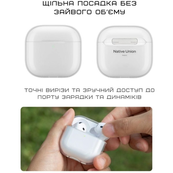 Фото - Чехол для наушников Native Union RE Clear Case Clear for Airpods 4th Gen (AP-4-TRA)