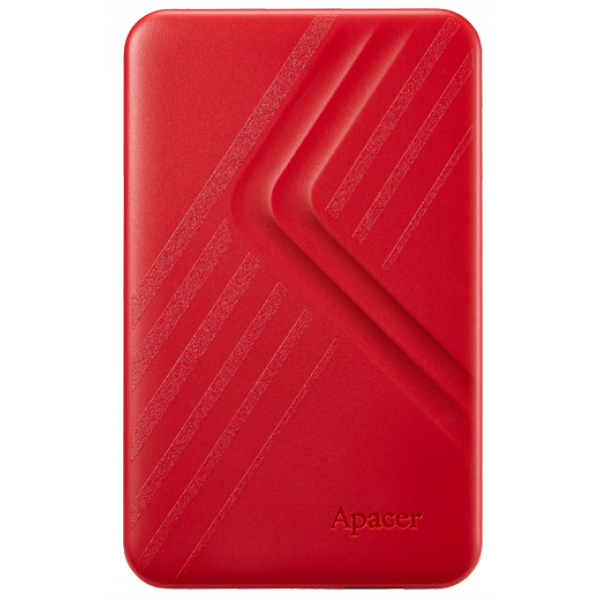 Фото - Жорсткий диск зовнішній Apacer AC236 1TB USB 3.1 Red (AP1TBAC236R-1)
