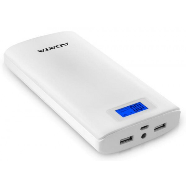 Фото - Батарея мобильная ADATA P20000D 20000mAh White (AP20000D-DGT-5V-CWH)