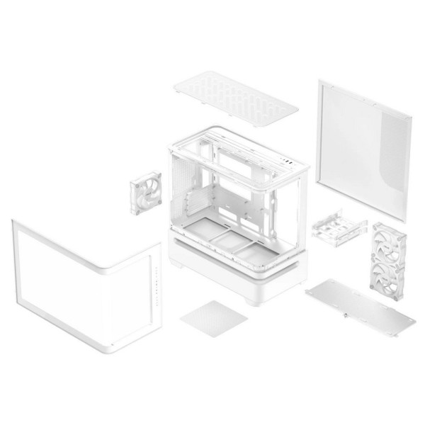 Фото - Корпус Asus Prime AP202 ARGB Tempered Glass White без БЖ