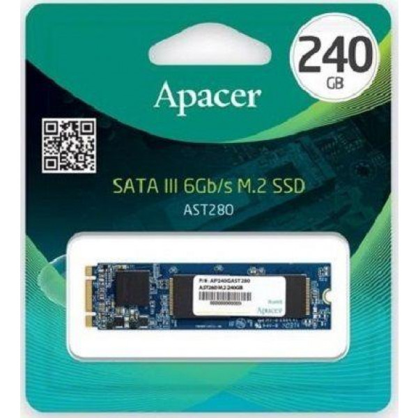 Фото - SSD-накопичувач внутрішній Apacer 240GB AST280 SATA 2280 TLC (AP240GAST280-1)