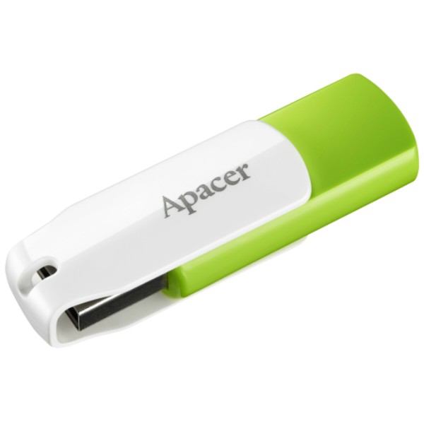 Фото - Флеш USB Apacer AH335 32GB USB 2.0 Green/White (AP32GAH335G-1)