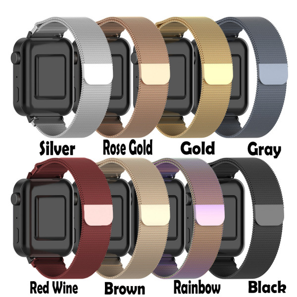 Фото - Ремінець для смарт-годинника BeCover Milanese Style for Xiaomi Amazfit Bip 20mm Lite/BipS Lite/Bip3/Bip3 Pro/GTR 42mm/GTS/TicWatch S2/TicWatch E/GTS 3/GTS 2 mini Gold (707682)