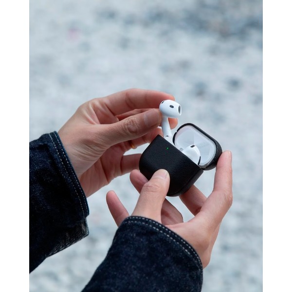 Фото - Чохол для навушників Native Union RE Classic Case Black for Airpods 4th Gen (AP4ANC-LTHR-BLK)