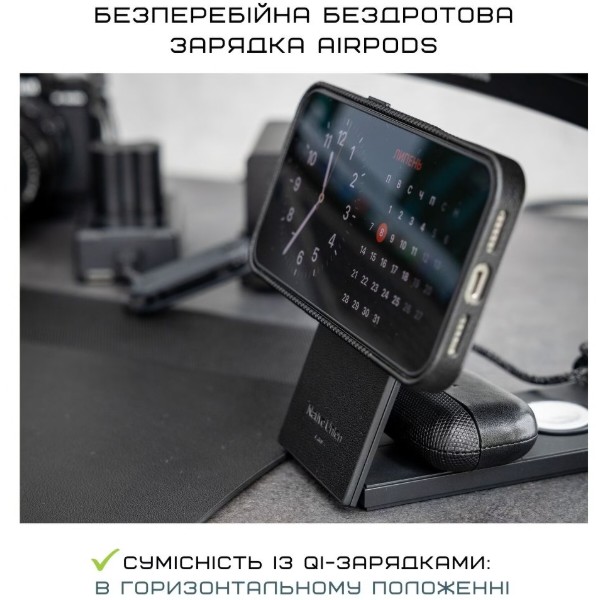 Фото - Чохол для навушників Native Union RE Classic Case Black for Airpods 4th Gen (AP4ANC-LTHR-BLK)