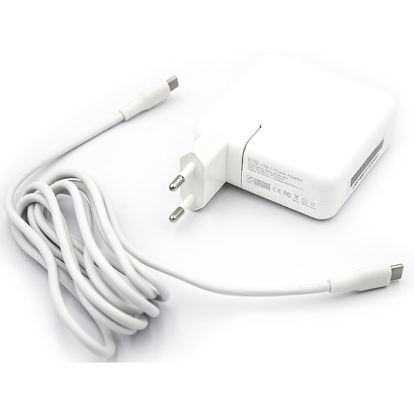 Фото - Зарядное устройство для ноутбука PowerPlant APPLE 220V, 20V 61W (USB Type-C) (AP61HCUSB)