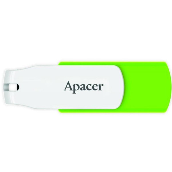 Фото - Флеш USB Apacer AH335 64GB USB 2.0 Green/White (AP64GAH335G-1)