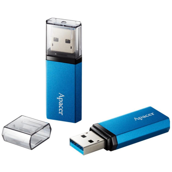 Фото - Флеш USB Apacer AH25C 64GB 3.0 Blue (AP64GAH25CU-1)