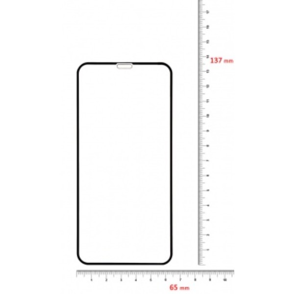 Фото - Защитное стекло для смартфона BeCover Apple iPhone X/XS Black (702622)