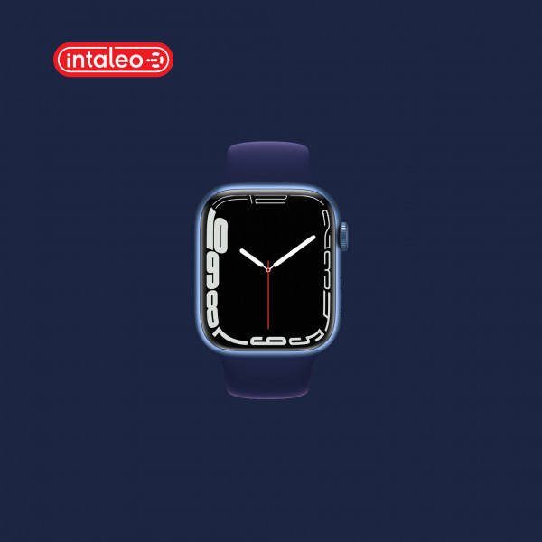 Фото - Ремінець для смарт-годинника Intaleo Silicone for Apple Watch 42/44 mm 
Dark blue (1283126494376)