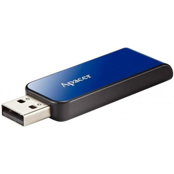 Фото - Флеш USB Apacer AH334 16GB USB 2.0 Blue (AP16GAH334U-1)