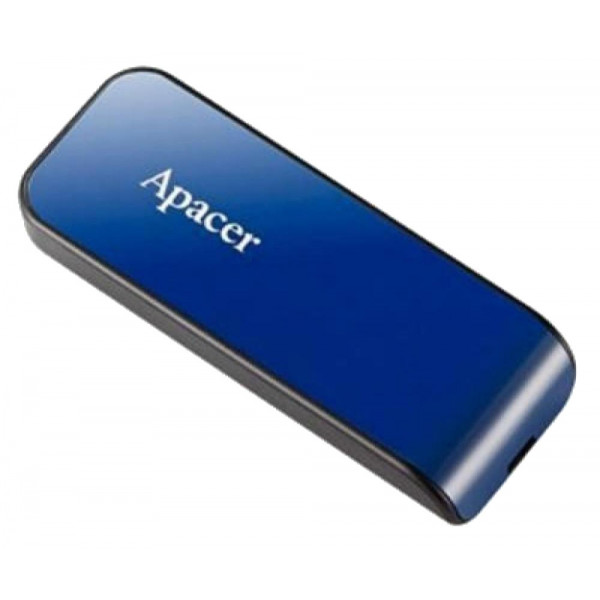 Фото - Флеш USB Apacer AH334 32GB USB 2.0 Blue (AP32GAH334U-1)