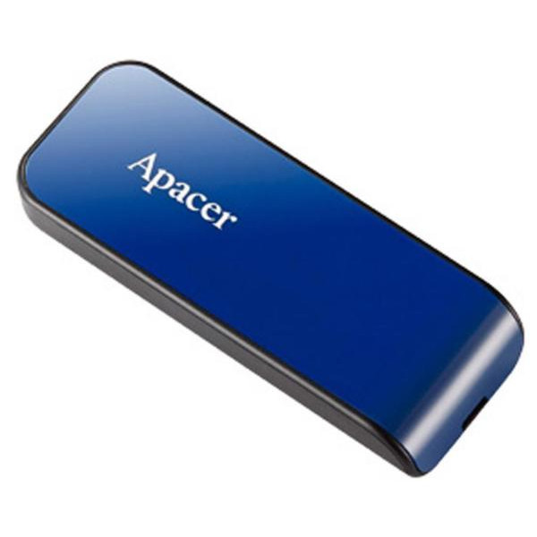 Фото - Флеш USB Apacer AH334 8GB USB 2.0 Blue (AP8GAH334U-1)