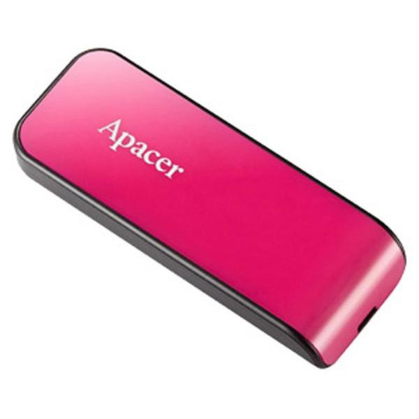 Фото - Флеш USB Apacer AH334 8GB USB 2.0 Pink (AP8GAH334P-1)