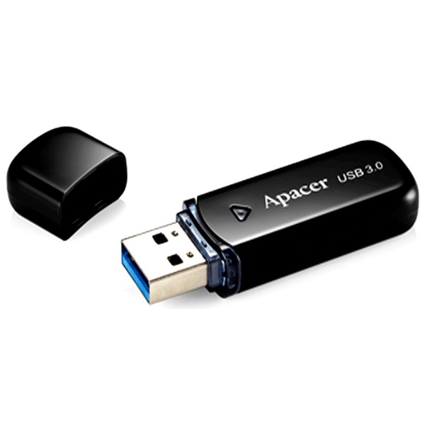 Фото - Флеш USB Apacer AH355 64GB USB 3.0 Black (AP64GAH355B-1)