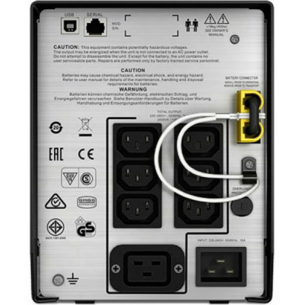 Фото - Источник бесперебойного питания APC Smart-UPS C 2000VA LCD