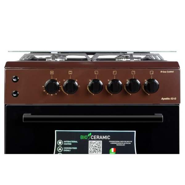 Фото - Плита газовая ARTEL Apetito 02-G Brown