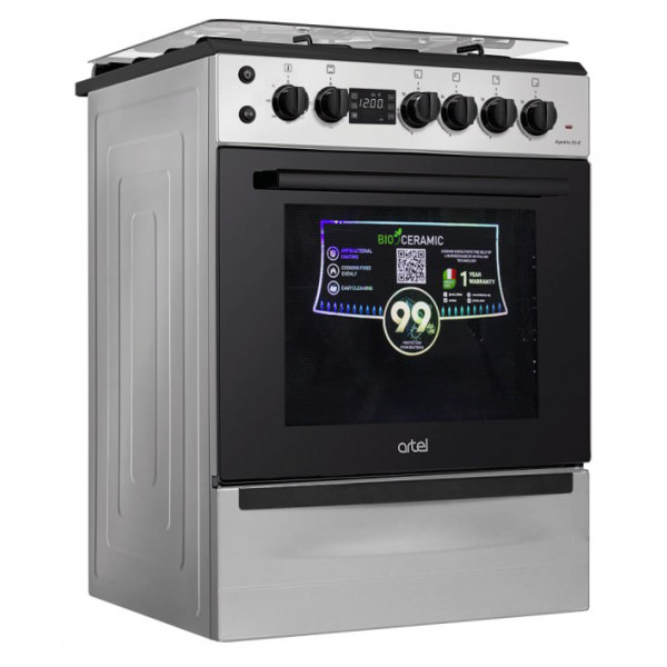 Фото - Плита газова ARTEL APETITO 03-E GREY