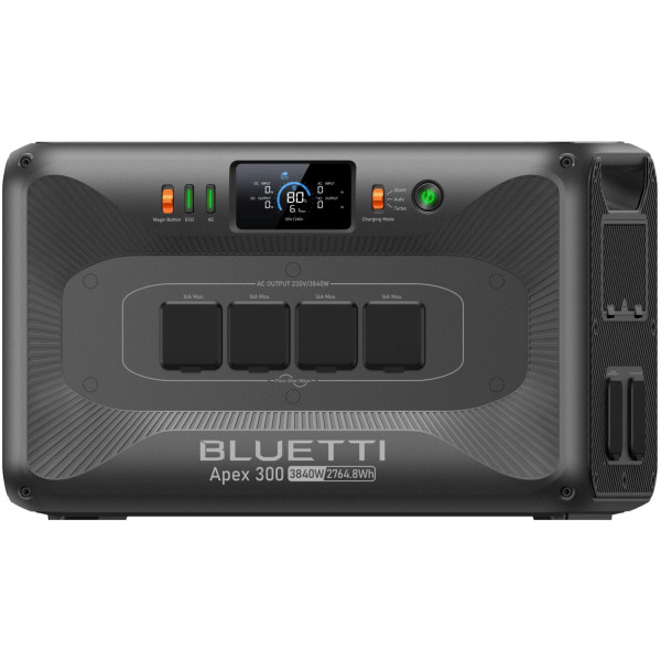 Фото - Зарядна станція універсальна Bluetti Apex 300 2700Wh 750000mAh 3800W (PB931453)