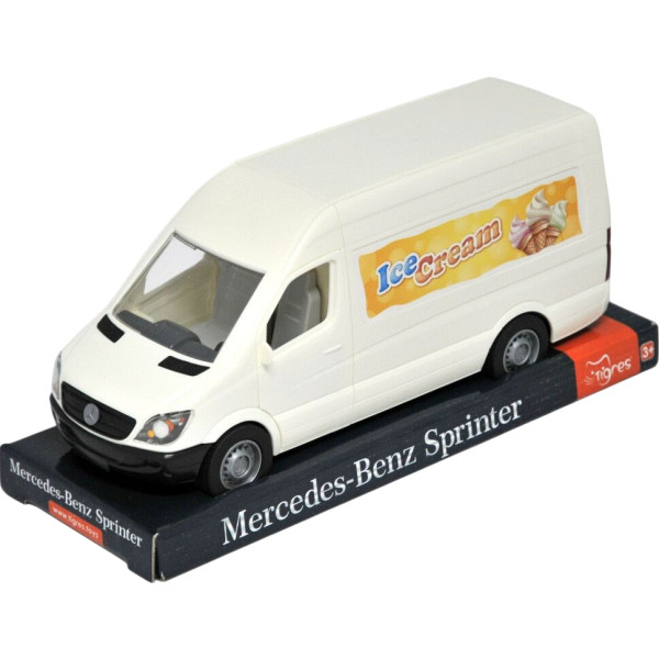 Фото - Коллекционная спецтехника Tigres Mercedes-Benz Sprinter грузовой Белый (39700)