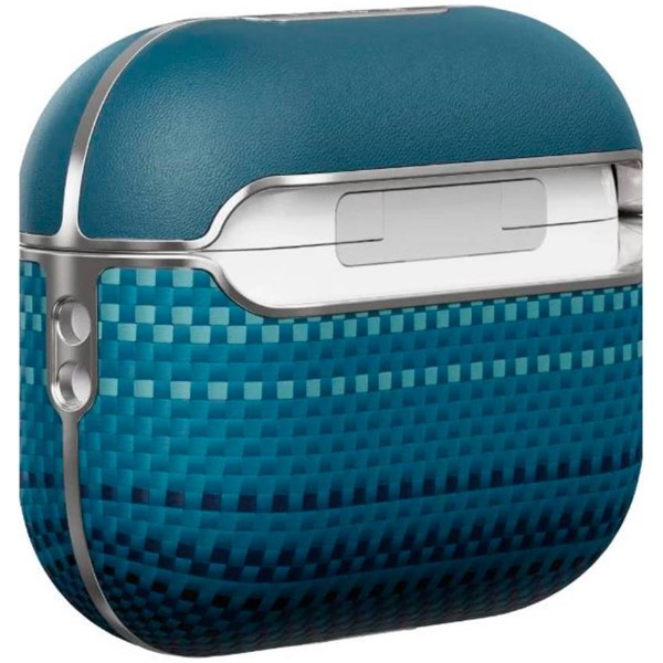 Фото - Чохол для навушників Pitaka Aramid Fiber Magnetic Case Moonrise for Airpods Pro 2nd Gen (APM2403)