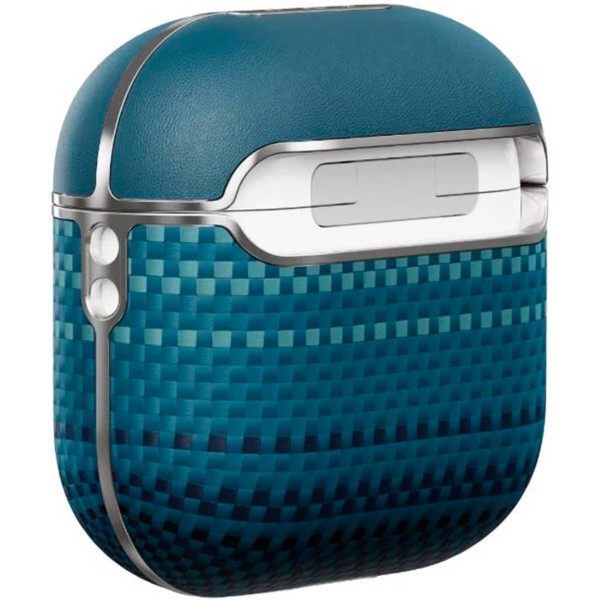 Фото - Чохол для навушників Pitaka Aramid Fiber Magnetic Case Moonrise for Airpods 4th Gen (APM2406)