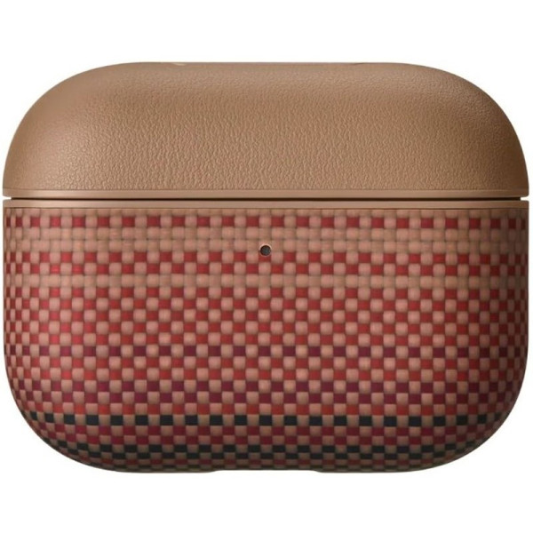 Фото - Чехол для наушников Pitaka Aramid Fiber Magnetic Case Sunset for Airpods Pro 3rd Gen (APM2502)