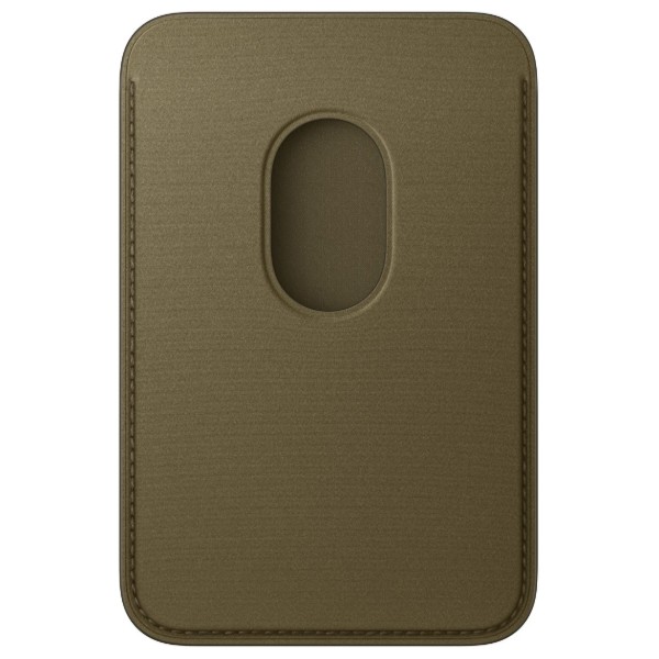 Фото - Чехол для смартфона Apple FineWoven Wallet with MagSafe for iPhone Dark Olive (MK9K4ZM/A)