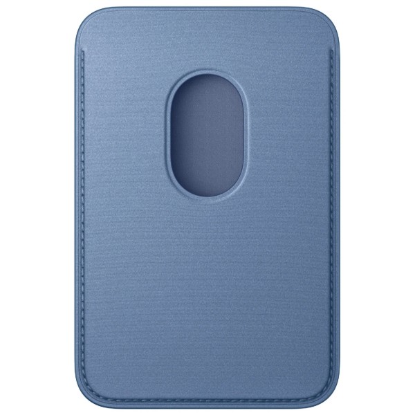 Фото - Чехол для смартфона Apple FineWoven Wallet with MagSafe for iPhone Wildflower Blue (MK9J4ZM/A)