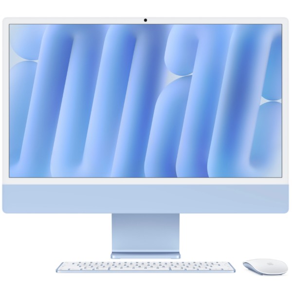 Фото - Комп'ютер-моноблок Apple iMac 24'' M6 Retina 4.5K 10-Core CPU 10-Core GPU 16GB 256GB MH094 Blue
