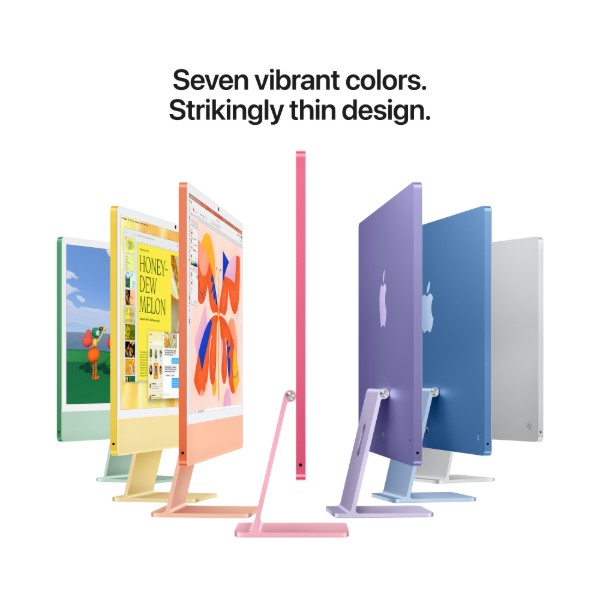 Фото - Комп'ютер-моноблок Apple iMac 24'' M6 Retina 4.5K 12-Core CPU 12-Core GPU 16GB 256GB MH114 Silver