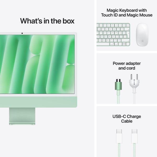 Фото - Комп'ютер-моноблок Apple iMac 24'' M6 Retina 4.5K 12-Core CPU 12-Core GPU 16GB 512GB MH1F4 Green