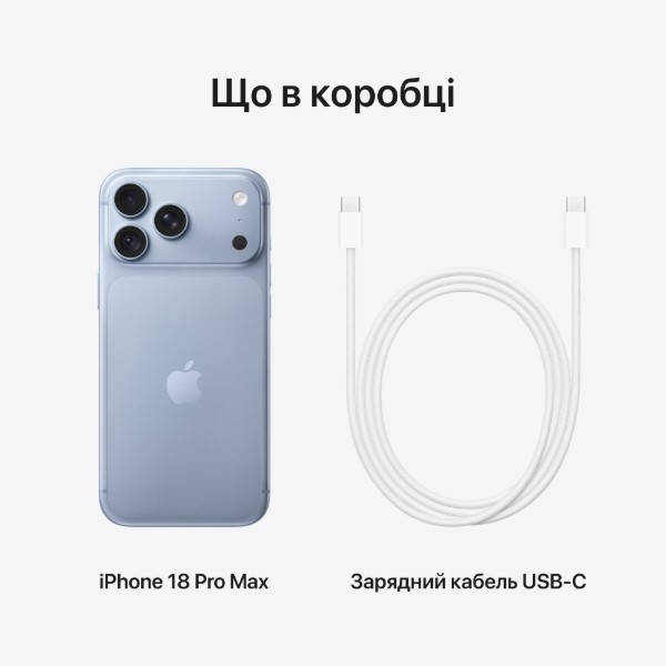 Фото - Смартфон Apple iPhone 18 Pro Max 2Tb Glacier