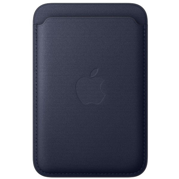 Фото - Чохол для смартфону Apple FineWoven Wallet with MagSafe for iPhone Navy (MKV64ZM/A)