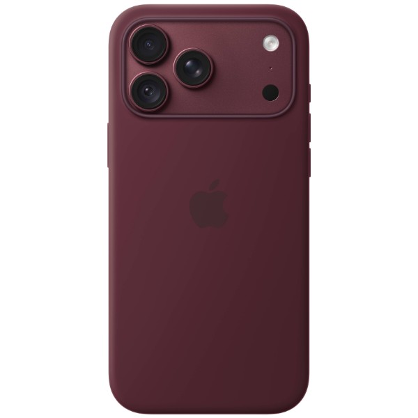 Фото - Чехол для смартфона Apple Silicone Case with MagSafe for iPhone 18 Pro Max Burgundy (MK914ZM/A)