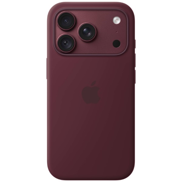 Фото - Чехол для смартфона Apple Silicone Case with MagSafe for iPhone 18 Pro Burgundy (MK8U4ZM/A)