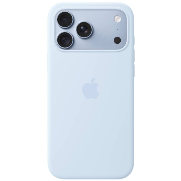 Фото - Чехол для смартфона Apple Silicone Case with MagSafe for iPhone 18 Pro Max Crisp Blue (MK934ZM/A)
