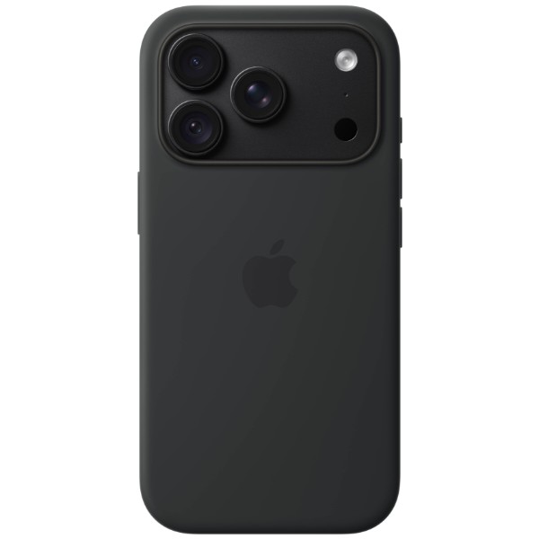 Фото - Чехол для смартфона Apple Silicone Case with MagSafe for iPhone 18 Pro Black (MK8Y4ZM/A)